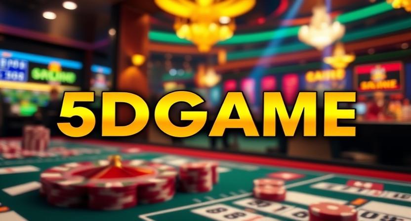 Slots, crash games e cassino ao vivo disponíveis no portal 5DGAME