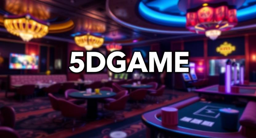 Experiência completa de cassino e apostas no 5DGAME